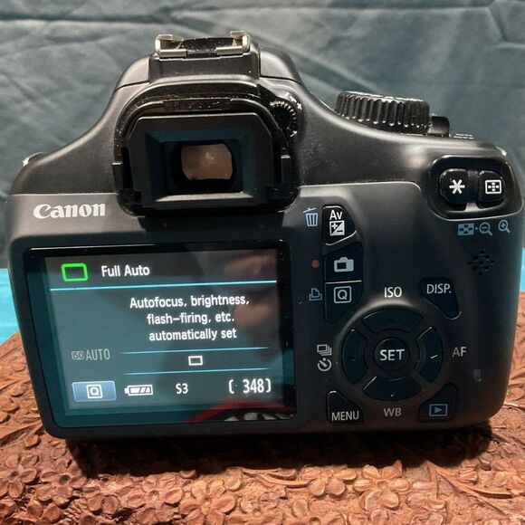 Cannon EOS Rebel T3 EF-S 18-55mm Digital SLR Camera Bag Accessories - Picture 3 of 8